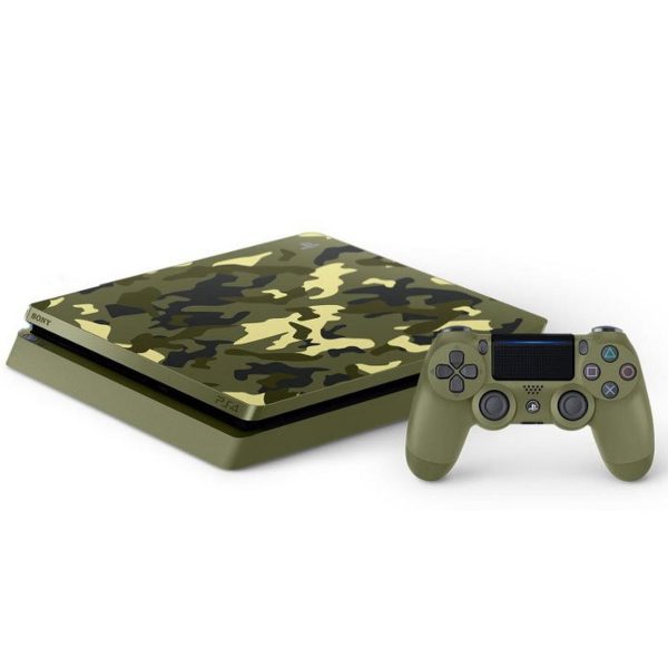 Sony-PlayStation-4-Slim-1TB-Console-Green-Camouflage